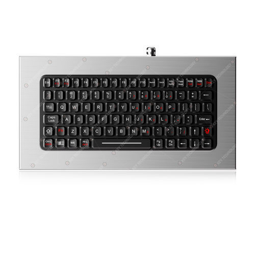 台式键盘 - K-TEK-M337-176-FN-BL-IL-DT-SS - Key Technology Rugged System Limited - 碳接触 / 38 键式 / USB