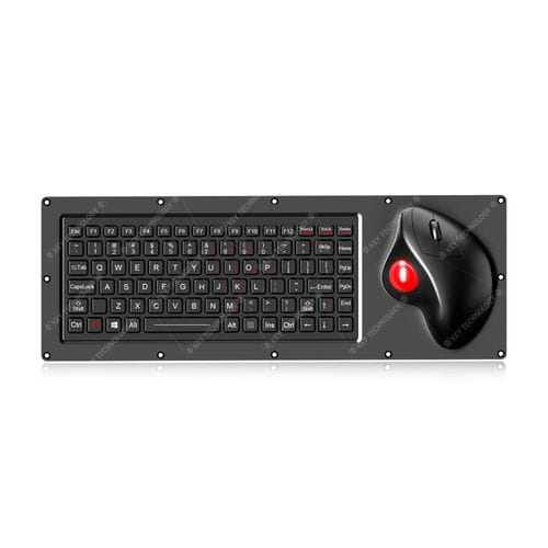 台式键盘 - K-TEK-M425-OTB-FN-BL-BT-NV-151B - Key Technology Rugged System Limited - 碳接触 / 鼠标三键 / 87键式