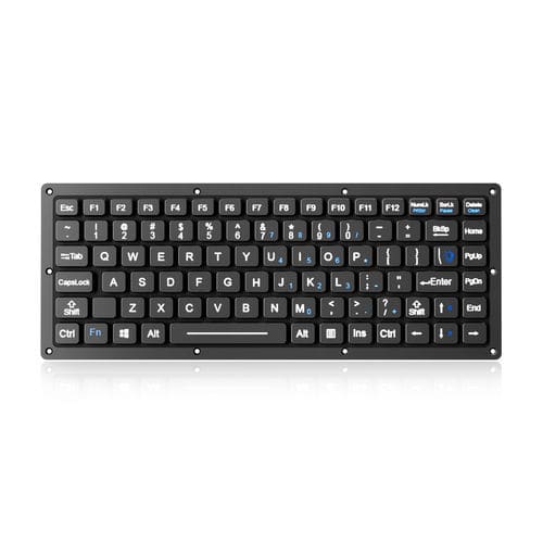 面板式键盘 - K-TEK-M280-FN-BL-FC-KC-ML-EP - Key Technology Rugged System Limited - 碳接触 / 鼠标双键 / 87键式
