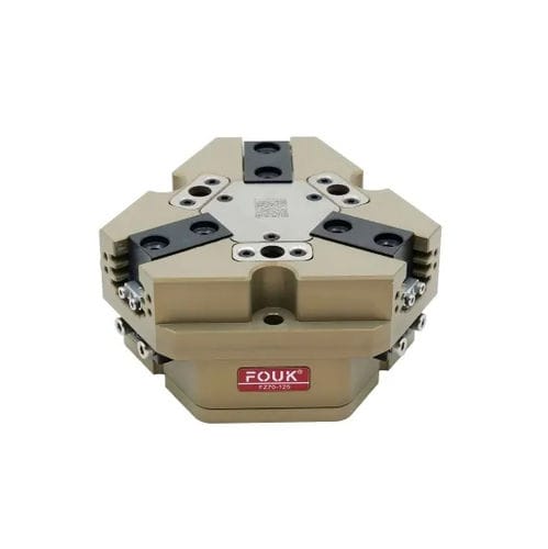 气动夹持器 - FZ70-125 - Hangzhou FOUK Mechanical Technology Co., Ltd. - 平行 / 3爪 / 用于工业机器人