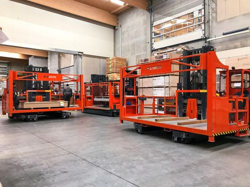 电动订单拣选车 - DIMOS Maschinenbau GmbH - 叉车 / 用于仓库
