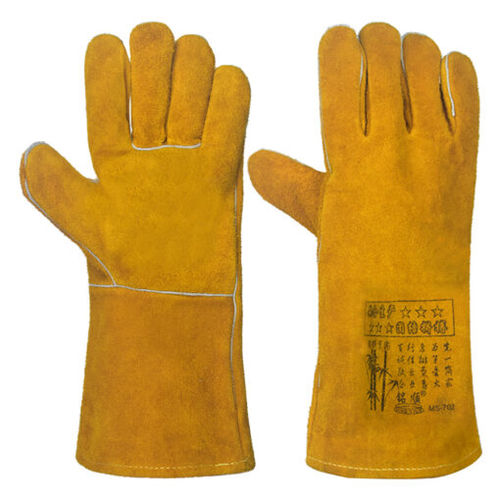 焊接手套 - MS-702 - GUANGXI DAHUA MING SHUN PROTECTIVE PRODUCTS CO. ,LTD - 工业 / 耐热 / 机械防护