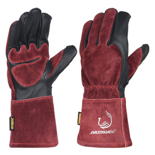 焊接手套 - MS-832 - GUANGXI DAHUA MING SHUN PROTECTIVE PRODUCTS CO. ,LTD - 工业 / 机械防护 / 牛皮