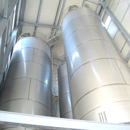 散料筒仓 - Air-Tec System srl - 用于仓储系统 / Trevira CS® / 不锈钢