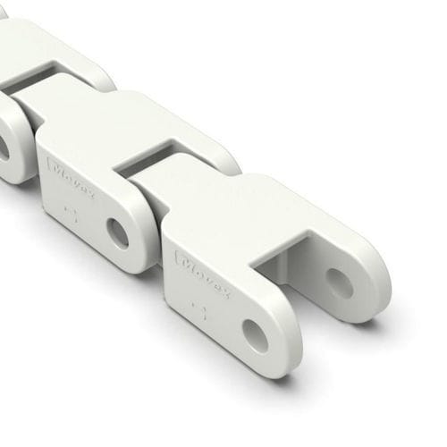 传动链条 - P1122 series - Movexii - 塑料 / 不锈钢 / 铰链式