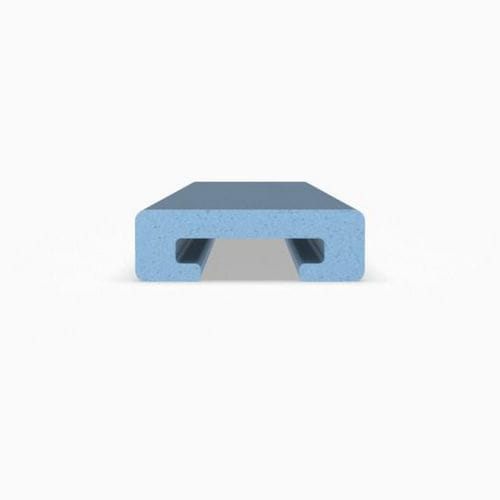 UHMW-PE型材 - P1610 series - Movexii - 钛 / C形 / 工业