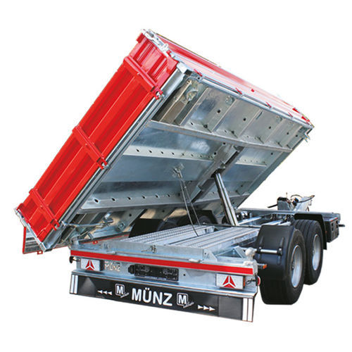 钢卡车翻斗 - TDK-L series - Münz Fahrzeugbau GmbH & Co. KG - 三通道 / 双车轴