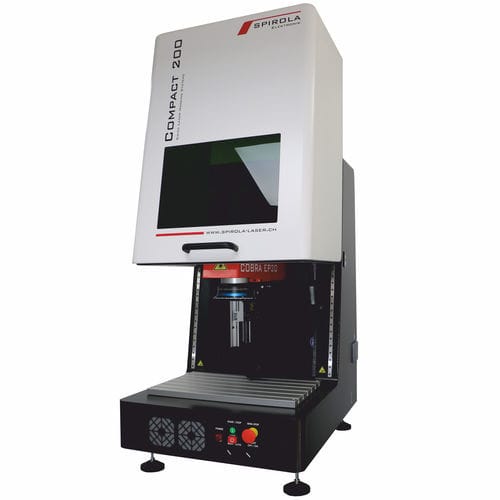 激光标记系统 - Compact 200  - SPIROLA Elektronik GmbH - 标牌 / 用于数据矩阵 / 条形码