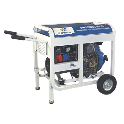 柴油发电机组 - HP6500CXE-3 - ANHUI H-POWER MACHINERY CO., LTD. - 单相 / 三相 / 50 Hz