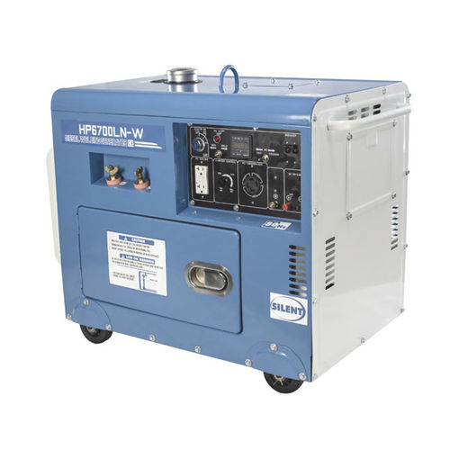 电弧电焊发电机 - HP6700LN-W - ANHUI H-POWER MACHINERY CO., LTD. - 单相 / 风冷式