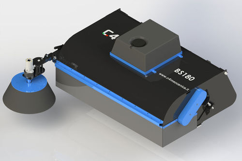 滑移装载扫地机 - BS series - C4 Meccanica srl - 液压 / 前刷