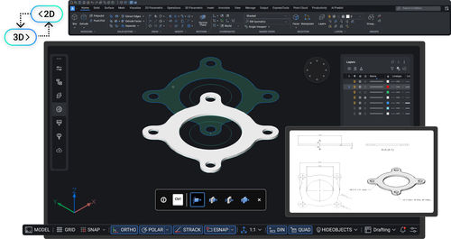 CAD软件 - BricsCAD® Pro - Bricsys NV I Part of Hexagon - 可视化 / 设计 / 后处理