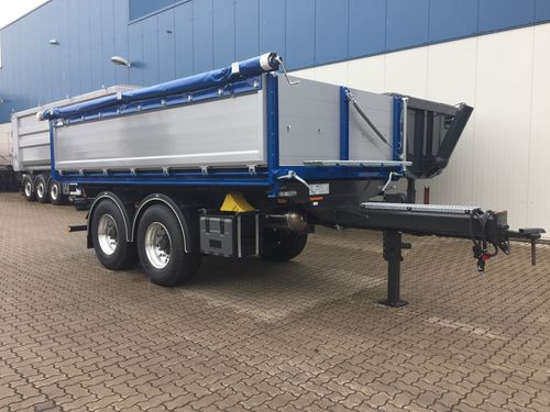 翻斗拖车 - Carnehl Fahrzeugbau GmbH & Co. KG Pattensen GmbH & Co. KG - 用于工业材料 / 串联 / 牵引式