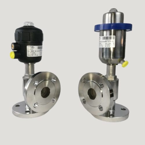 气动阀门 - OMISP - air fluid solutions - 制动 / 法兰 / 直角