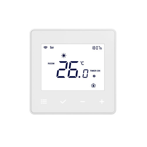可编程恒温器 - BC204 - Beijing Breeze Technology Co.,Ltd - 壁挂 / 平面隔膜式 / 表面安装式