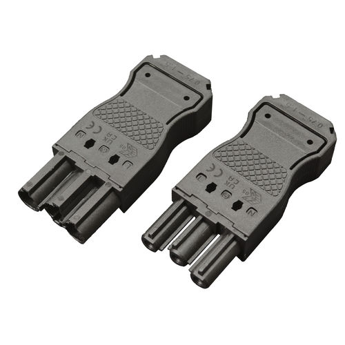 供电连接器 - 896 - Fongkit Electronic Manufacturer CO.,LTD - 圆形 / 薄型 / 公对母