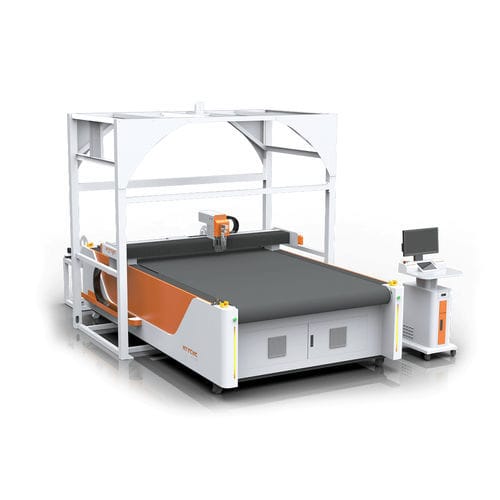 振荡刀片式切割机 - HTY - Jinan Red Sun CNC Equipment Co., Ltd. - 用于纺织品 / 用于地毯 / CNC数控