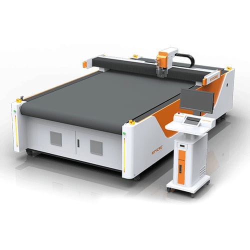 振荡刀片式切割机 - HTY  - Jinan Red Sun CNC Equipment Co., Ltd. - 用于纺织品 / 用于皮革 / 型材