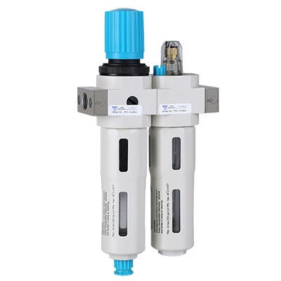 过滤器调节润滑器 / 压缩空气式 - PF  - Ningbo Phen Automation Co., Ltd - 承压 / 螺纹 / 模块化