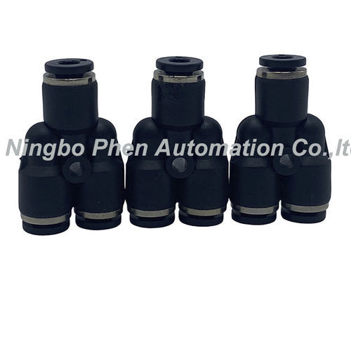 气动接头 - PY - Ningbo Phen Automation Co., Ltd - 推入式 / Y形 / 塑料