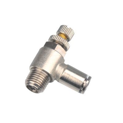 气动接头 - SCT - Ningbo Phen Automation Co., Ltd - 推入式 / 肘型 / 金属