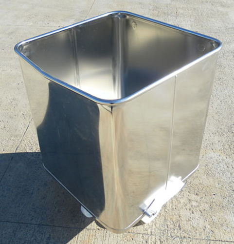不锈钢货物箱 - Base Handling Products Limited - 食品工业 / 用于制药业 / 带轮