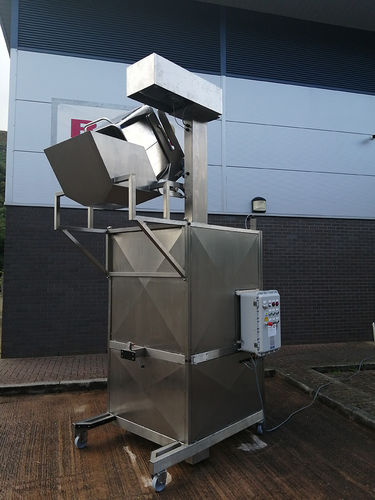 电动倾卸装置 - BTM/300/2500/M - Base Handling Products Limited - 用于槽 / 移动式 / ATEX