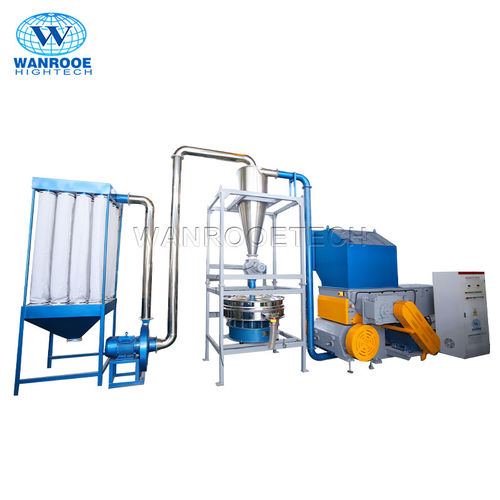 初级撕碎机 - PNDS series - WANROOE-TECH - 单轴 / 塑料废料 / 用于管道