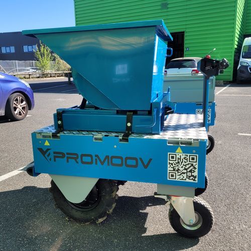 废料自动倾卸斗 - ProMoov module benne - FreeMoov - 用于沙子 / 大容量 / 自动