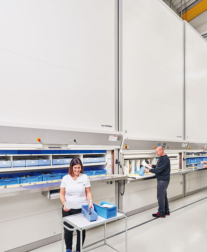 垂直循环式自动仓库 - Hänel Rotomat - VRC WAREHOUSE TECHNOLOGIES - 用于小盒 / 用于仓库 / 小型物件