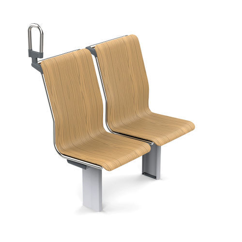 普通乘客座椅 - BASEL - Kiel Seating Solutions - 有轨电车 / 双人 / 模块化