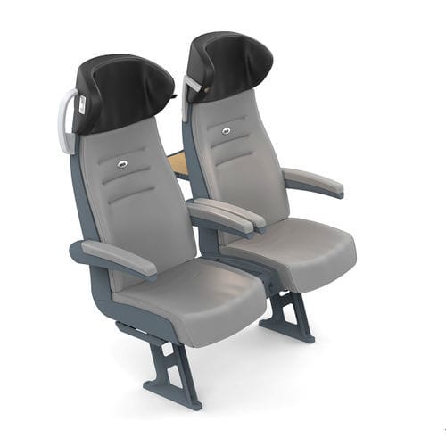 普通火车座椅 - COMFORTLINE - Kiel Seating Solutions - 城际列车 / 泡沫 / 双人