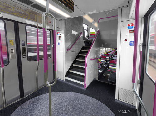 复合材料火车地板 - TRAVELLER EVOLUTION - Gerflor - HL2/HL3 / NFPA 130 / EN 45545