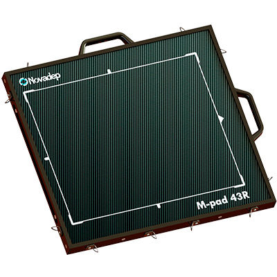 X射线平板探测器 - M-pad 43R - Novadep NDT Systems - 伽玛射线 / 手提式 / 无线网络型