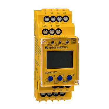 交流电网绝缘控制器 - ISOMETER® isoRW425 - BENDER GmbH & Co KG - AC/DC / 直流 / RS485