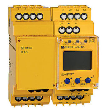 直流绝缘控制器 - ISOMETER® isoBAT425  - BENDER GmbH & Co KG - RS485 / ModBUS RTU