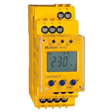 频率监控继电器 - LINETRAXX® VMD423/VMD423H - BENDER GmbH & Co KG - 相位顺序 / 断相 / 相位不平衡
