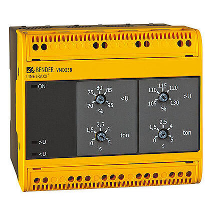 过压监控继电器 - LINETRAXX® VMD258 - BENDER GmbH & Co KG - 欠压 / 三相 / 交流