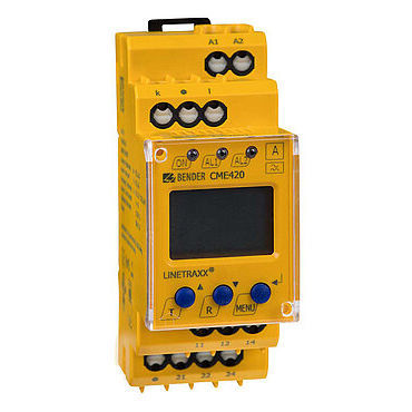 过载电流监控继电器 - LINETRAXX® CME420 - BENDER GmbH & Co KG - 低电流 / 交流 / 用于电动机