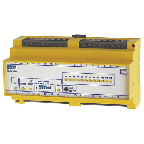 数字信号变流器 - SMO482 - BENDER GmbH & Co KG - DIN导轨 / RS485