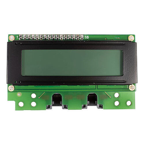 LED式显示模块 - DPM2x16FP - BENDER GmbH & Co KG - 点阵 / 单色 / 16 x 2