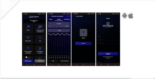 控制软件 - APP-OPT1 - Optimus - 报警 / Android 安卓 / iOS