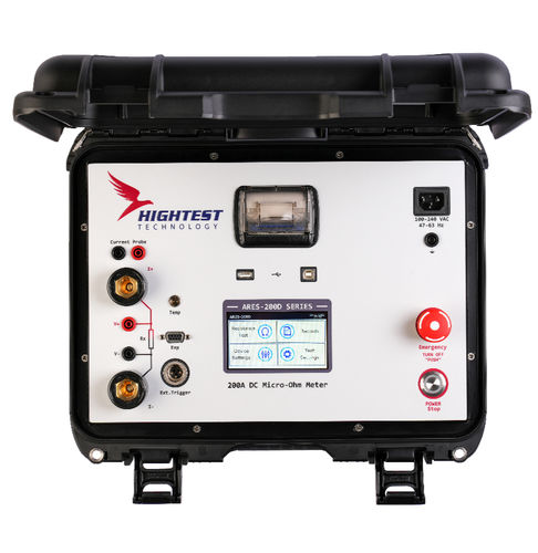 数字微欧姆表 - ARES-200D - Hightest Technology - 便携式 / 耐用型 / 电池驱动