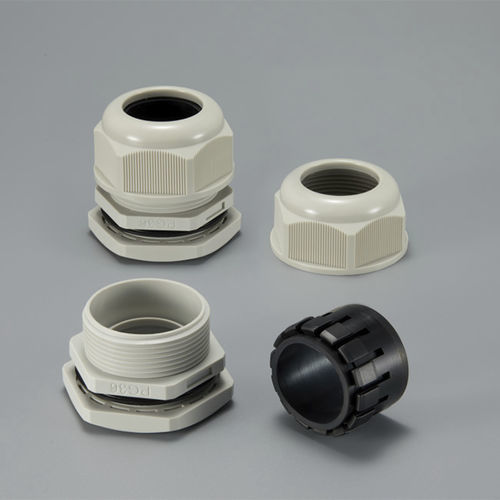 尼龙电缆接头 - PG-PA series - YUEQING YISEN ELECTRONIC TECHNOLOGY CO.,LTD. - IP66 / 带PG螺纹