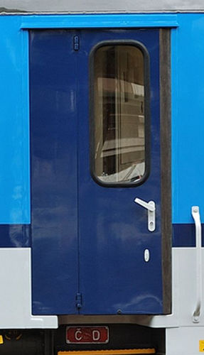 折叠列车门 - ŽOS 4 TRAINS - 气动 / 区域列车 / 入口