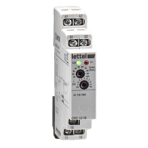 电流保护继电器 - CRC-12 - Lettel - 电压 / 功率 / 三相
