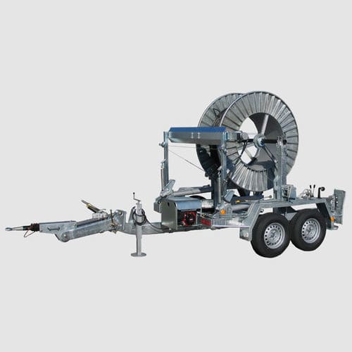 运载车床拖车 - KVT 2,7/80A - Vetter GmbH Kabelverlegetechnik - 滚筒 / 用于线缆绕线机 / 串联