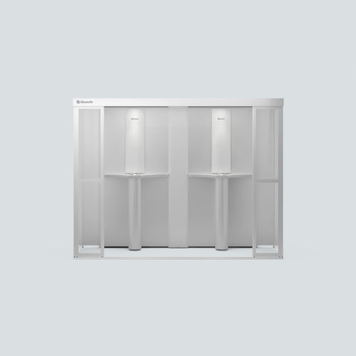 HEPA过滤器吸烟舱 - SF Forum - Qleanair - 活性炭