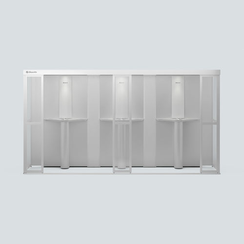 HEPA过滤器吸烟舱 - SF Square - Qleanair - 活性炭