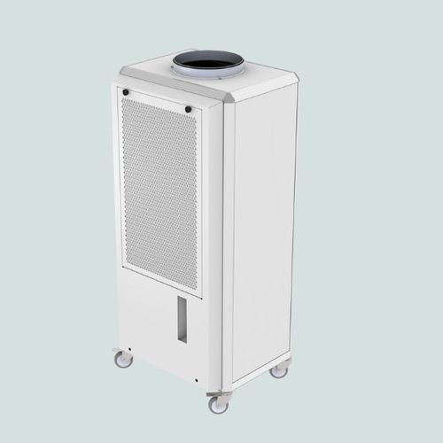 移动式空气净化器 - FS 30 Industrial Go - Qleanair - 过滤式 / 用于仓库 / 工业